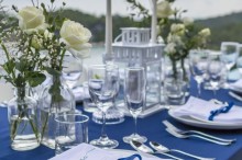 Wedding on boat